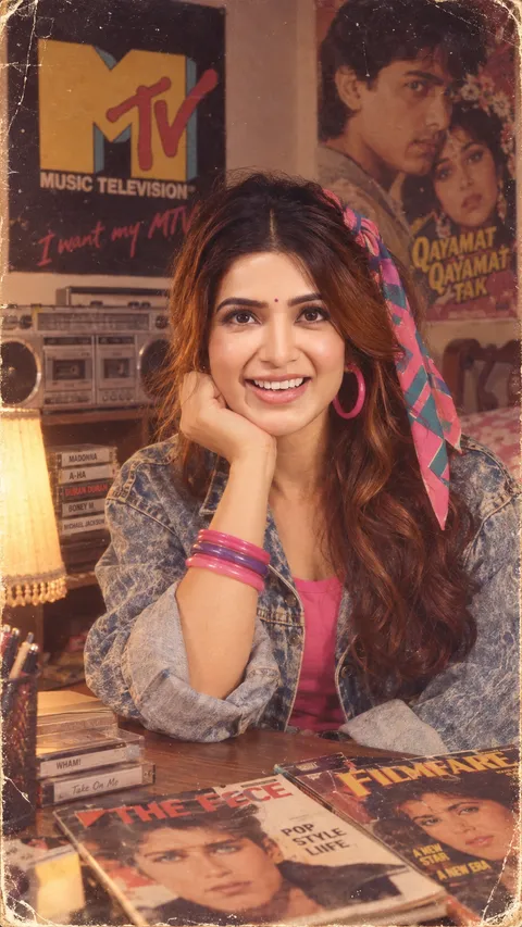 1980s Bedroom Portrait