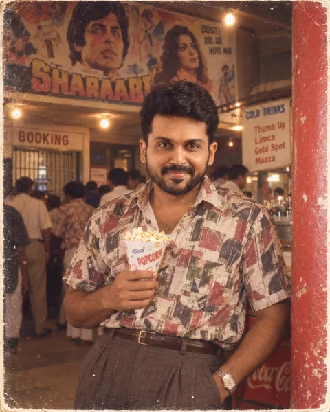 1980s Cinema Lobby Snapshot