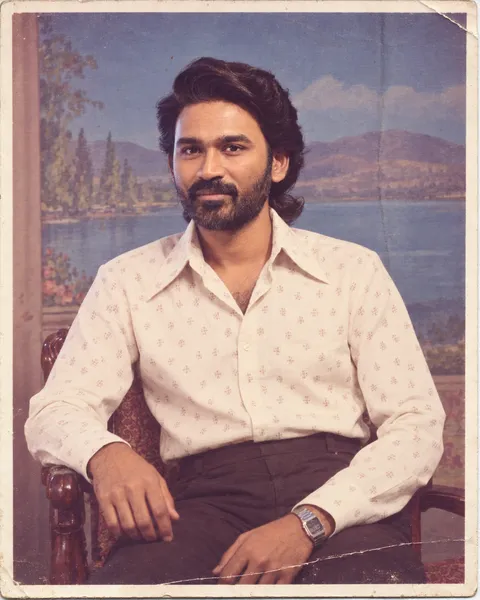 1980s Indian Studio Portrait