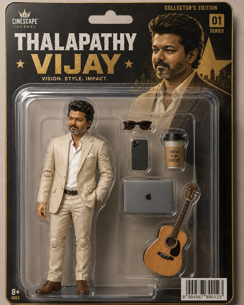 Action Figure in Blister Pack (Man)