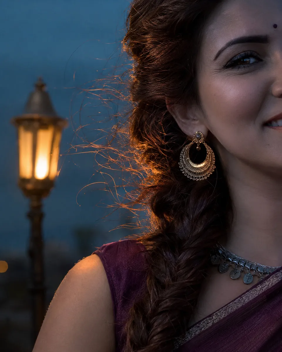 Candid Dusk Elegance