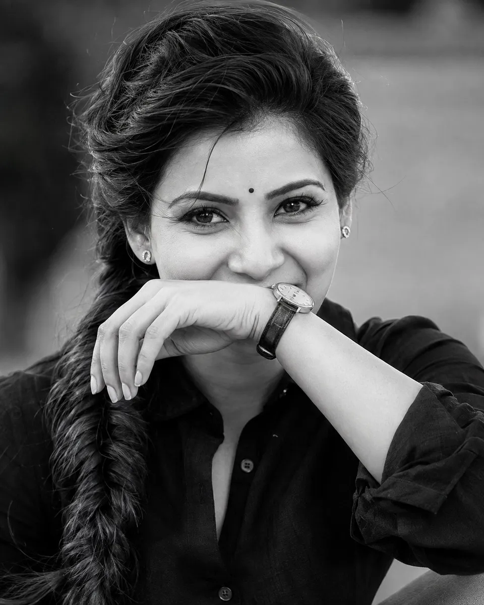 Candid Laughter Portrait