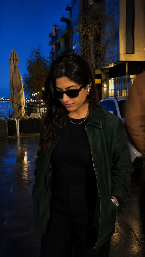 Candid Twilight Stroll