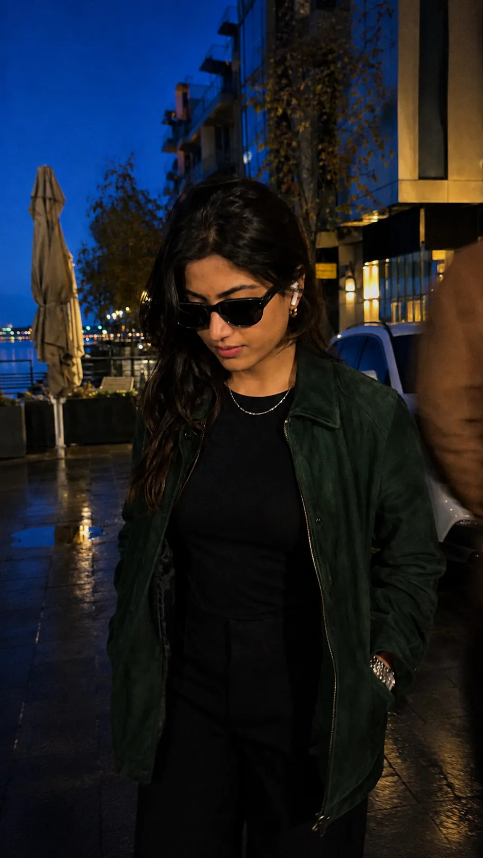 Candid Twilight Stroll