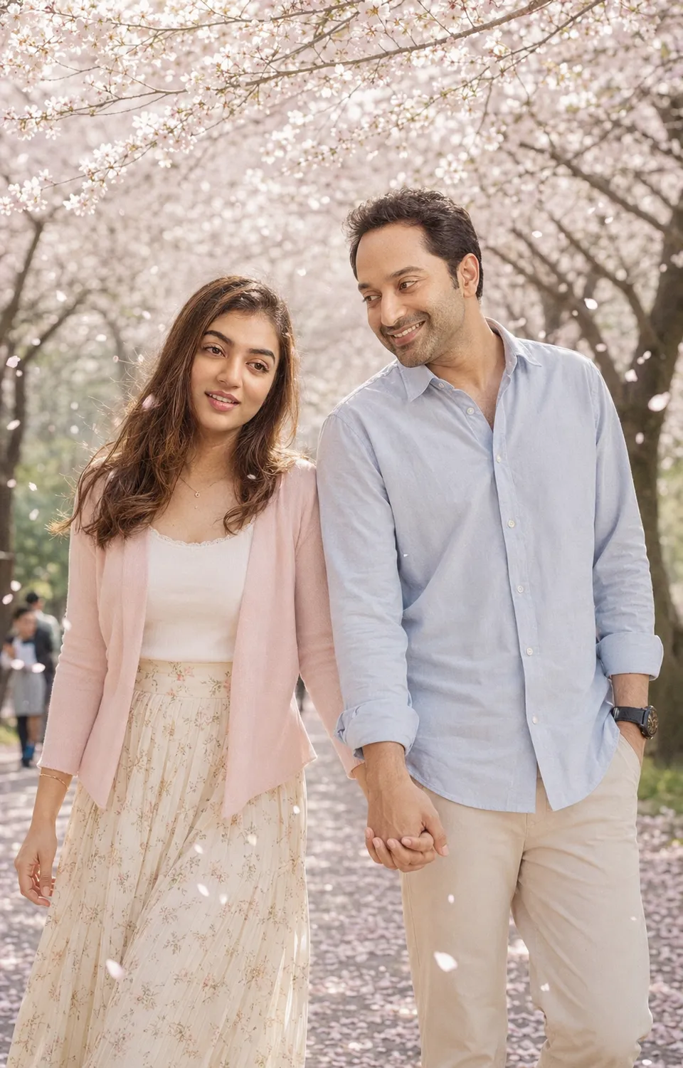 Cherry-Blossom Spring Walk