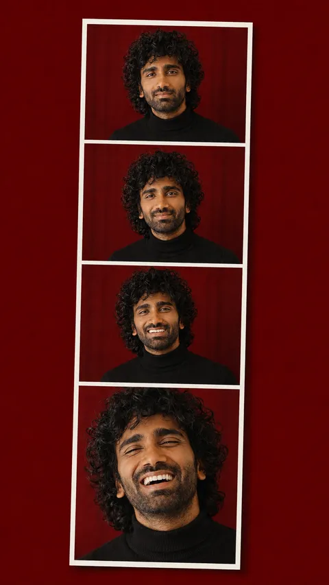 Cherry Photo-Booth Laughter