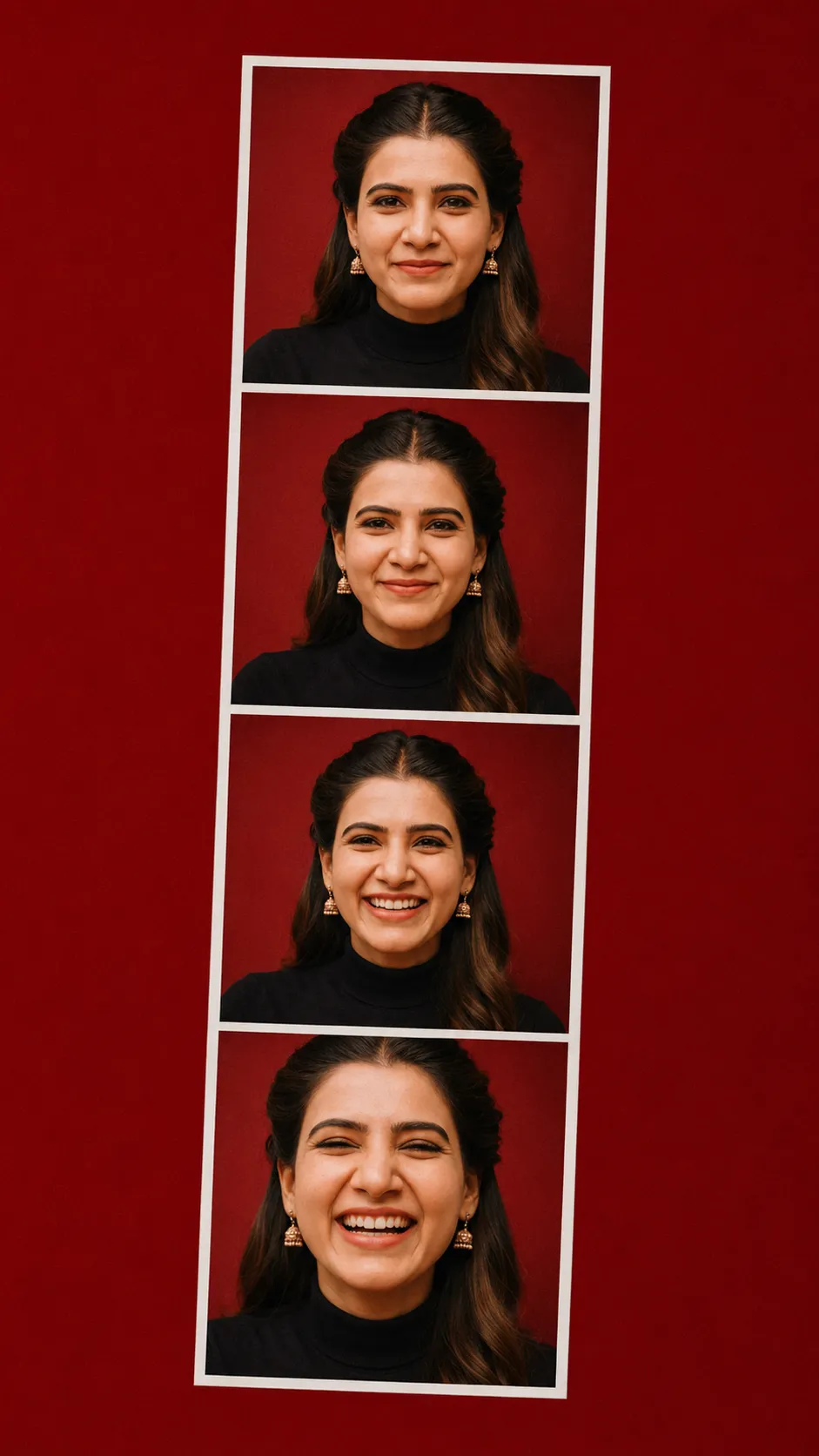 Cherry Photo-Booth Strip