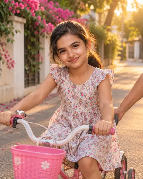 Childhood Bicycle Adventure