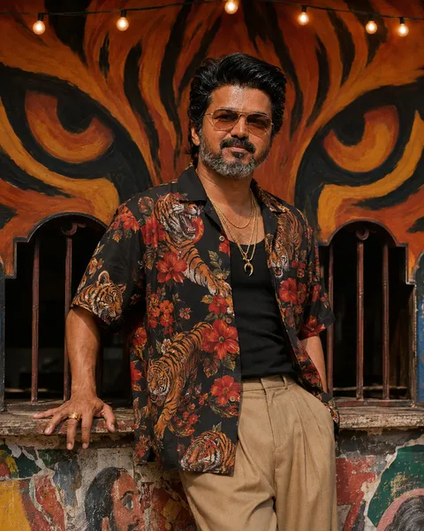 Cinema Tiger Fashion Portrait