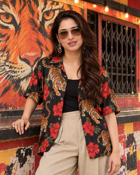Cinema Tiger Fashion Portrait