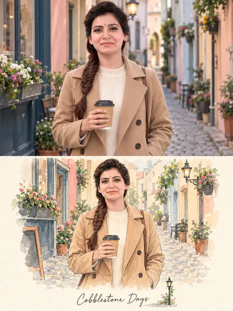 Cobblestone Days Keepsake
