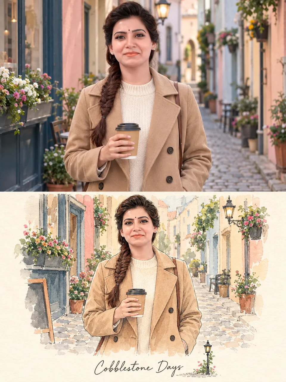 Cobblestone Days Keepsake