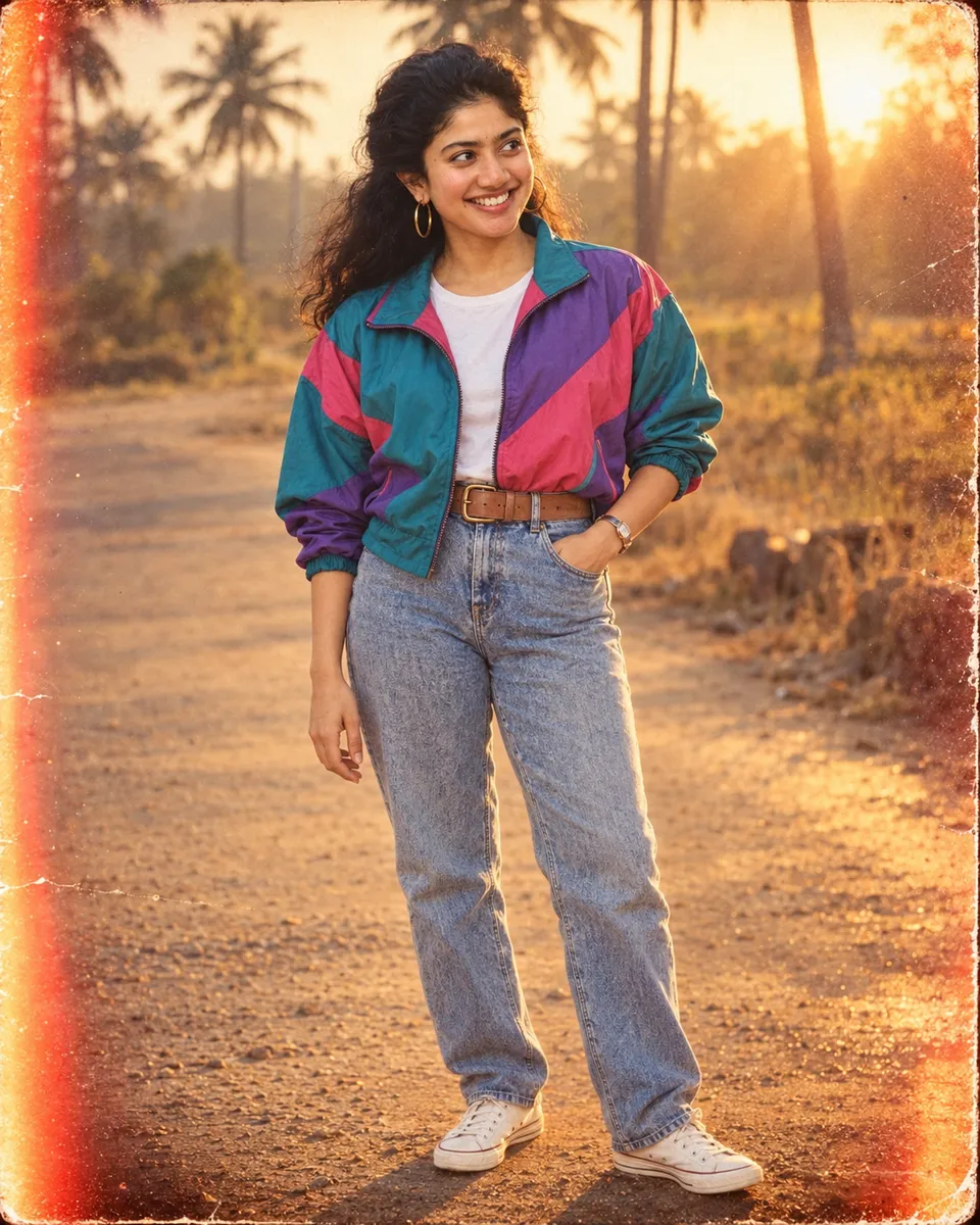 Golden Hour Roadside Portrait