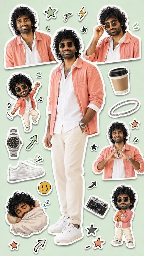 Personalized Sticker Pack Collection