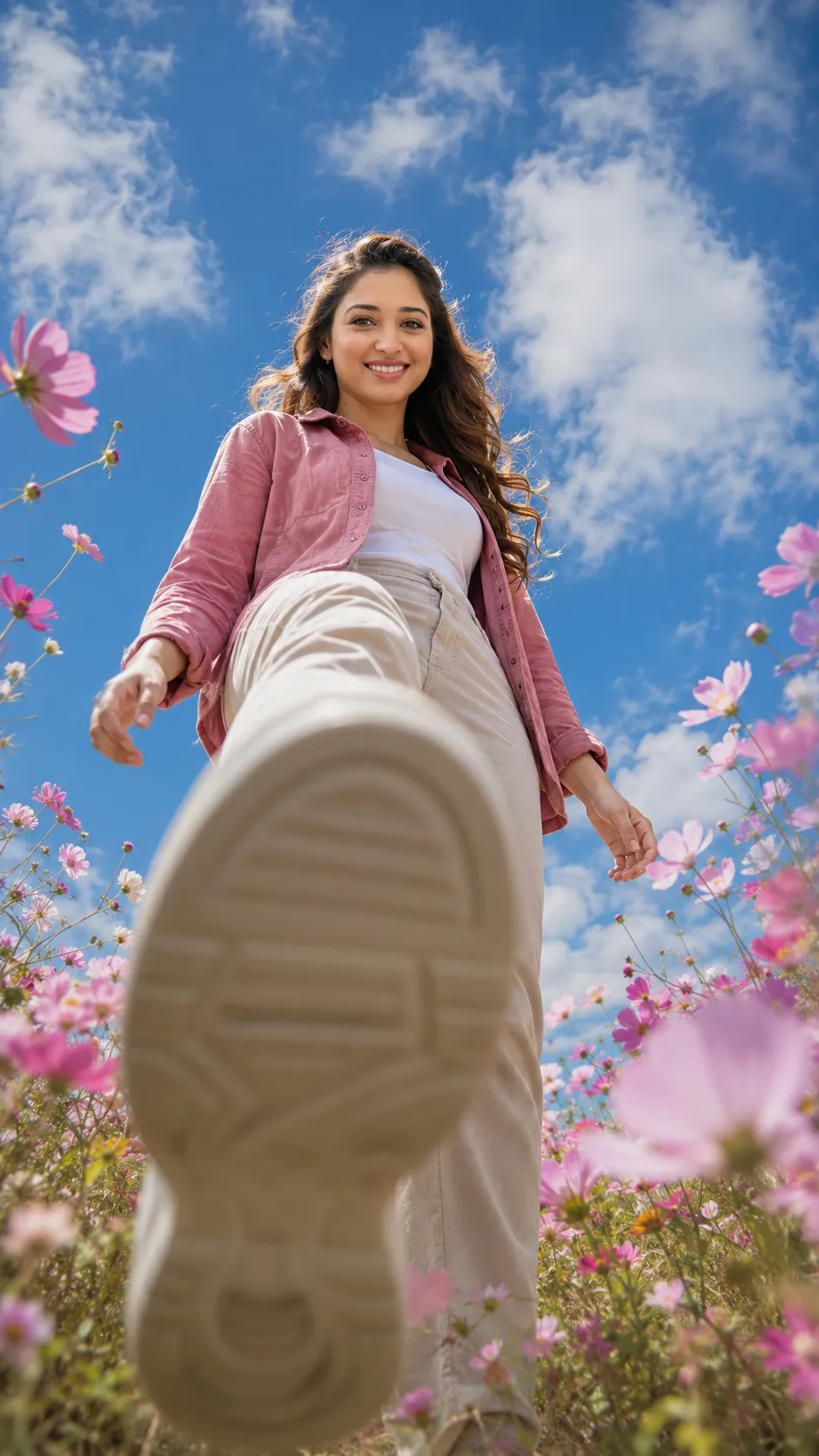 Cosmos Field Step