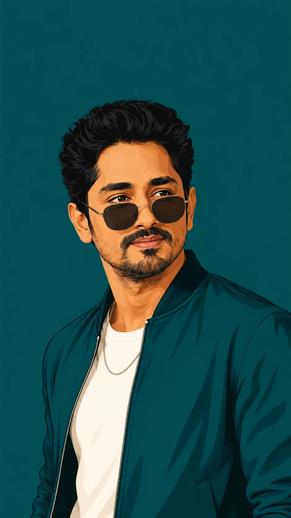 Bold Vector Portrait