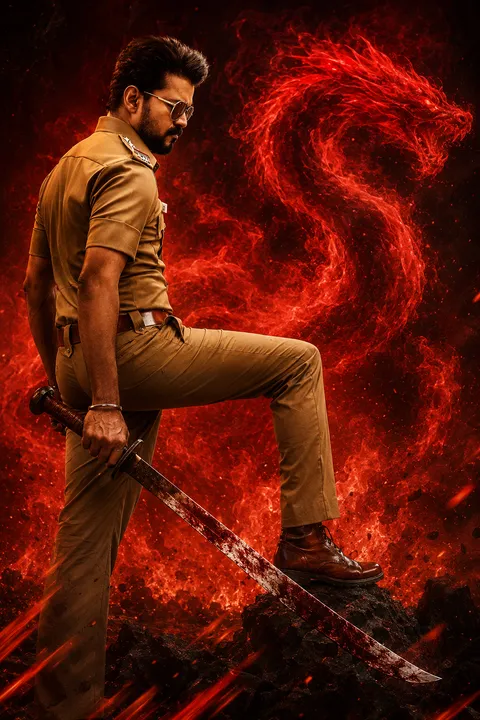 Cinematic Action Movie Poster