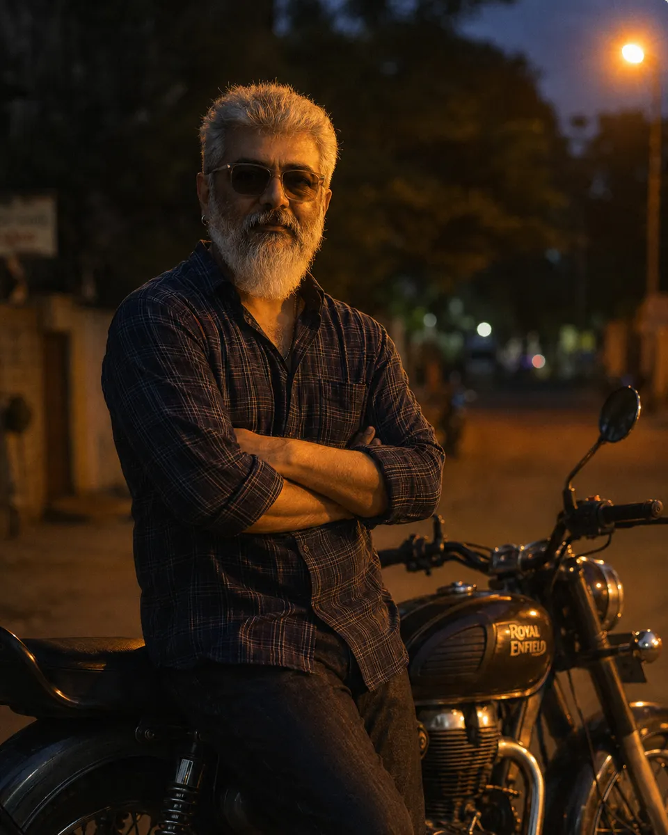 Chennai Dusk Street Portrait