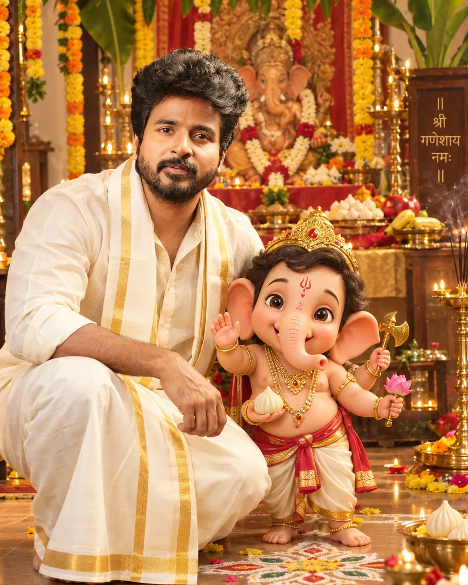 Festive Ganesh Chaturthi Celebration