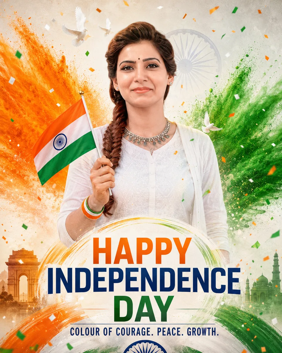 Festive Independence Day Poster