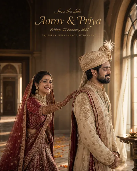 First Look Reveal — Save the Date