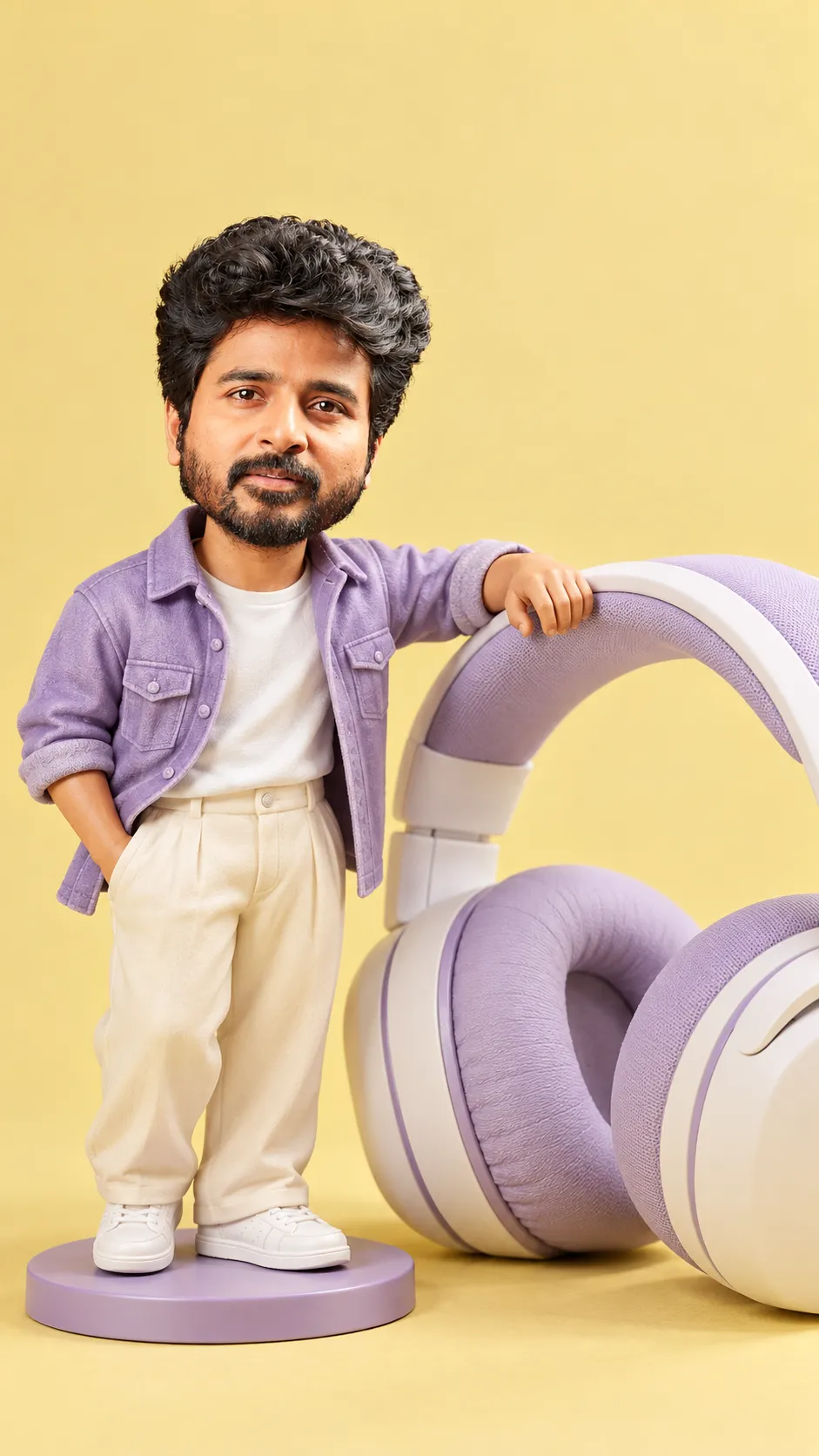 Vinyl Designer Toy Portrait