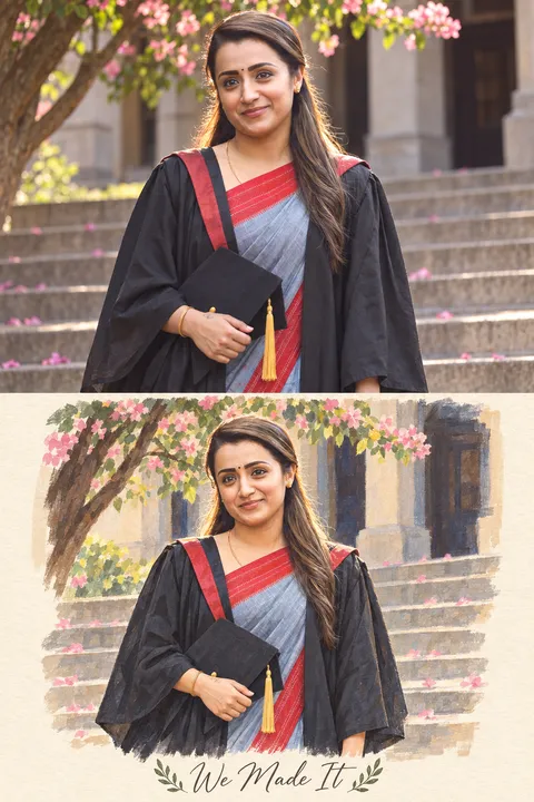 Graduation Keepsake Portrait
