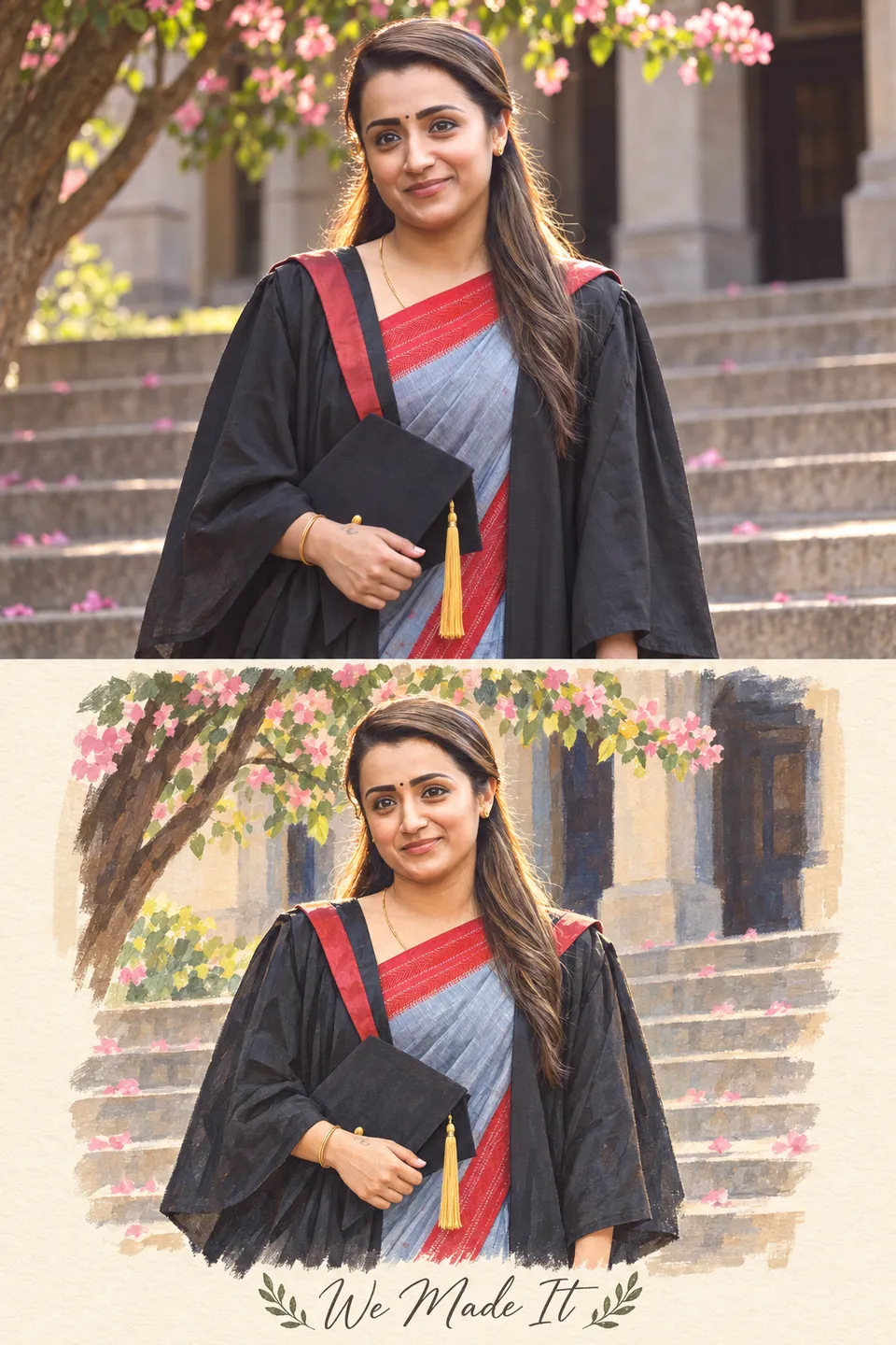 Graduation Keepsake Portrait