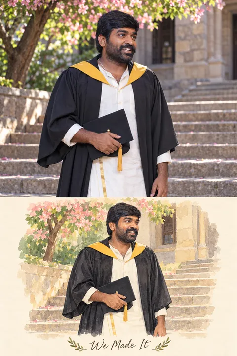 Graduation Keepsake Portrait