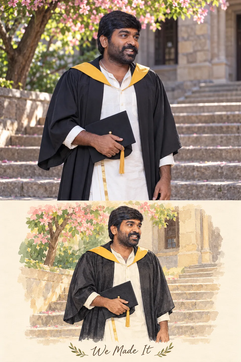 Graduation Keepsake Portrait