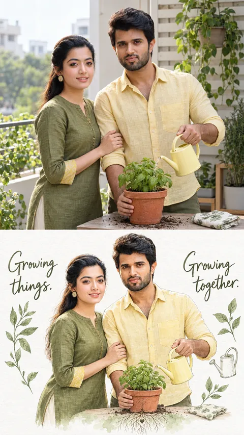 Growing Together Keepsake