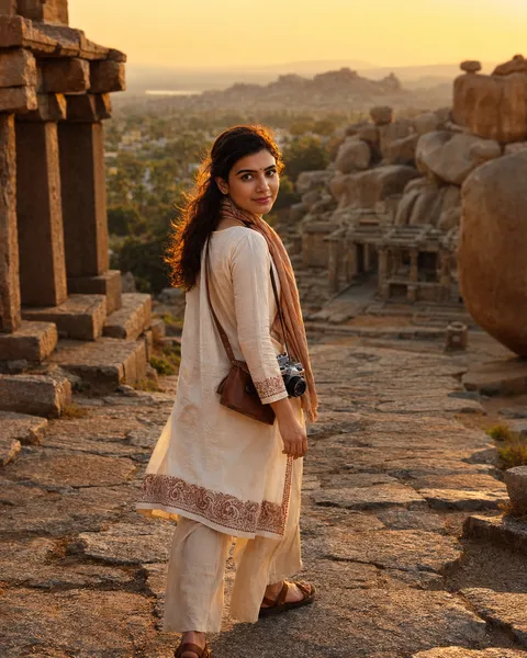 Hampi at Golden Hour