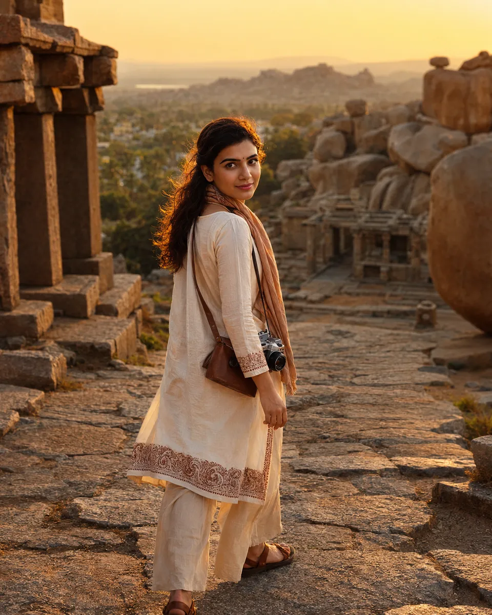 Hampi at Golden Hour