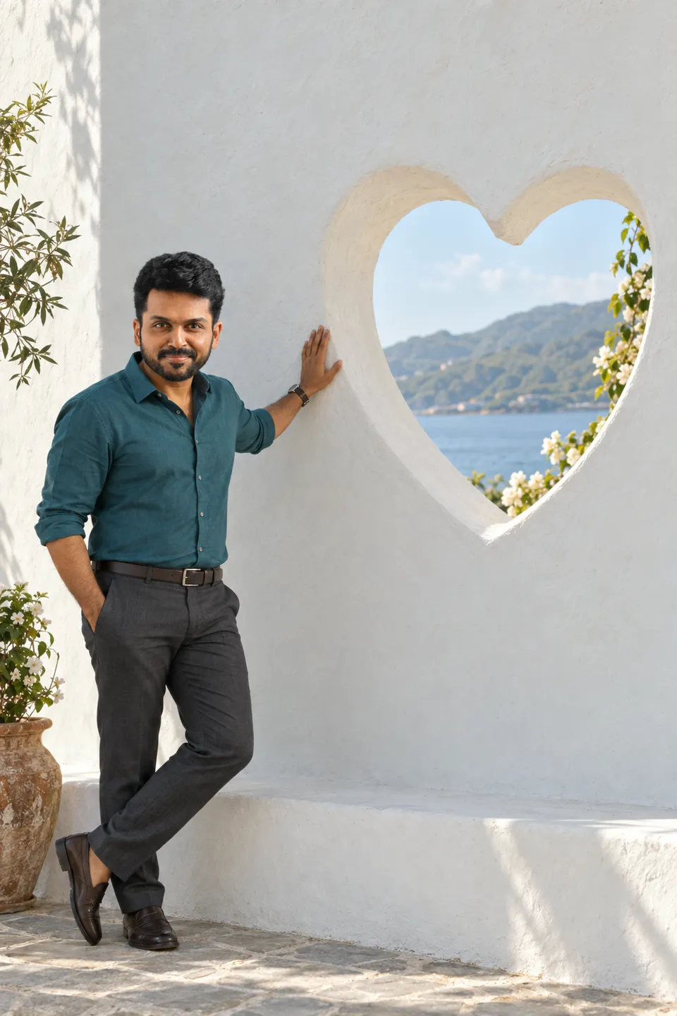 Heart Window Portrait