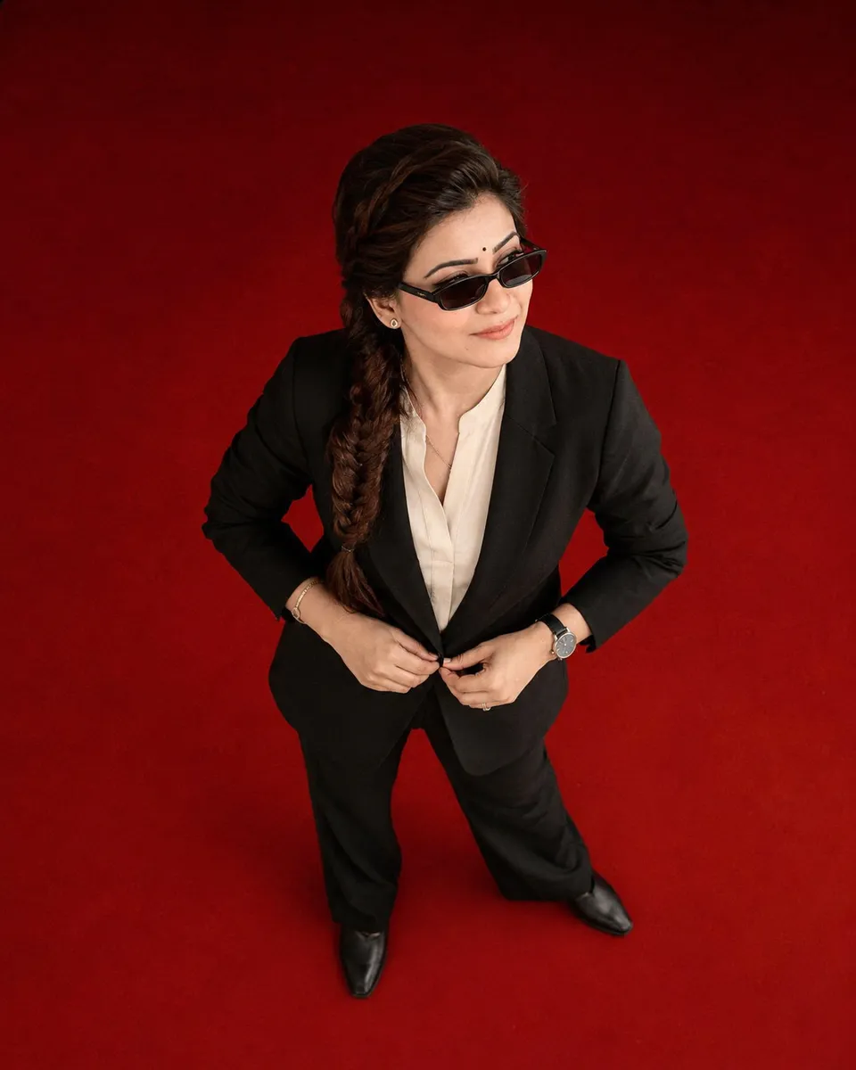 High-Angle Fashion Portrait
