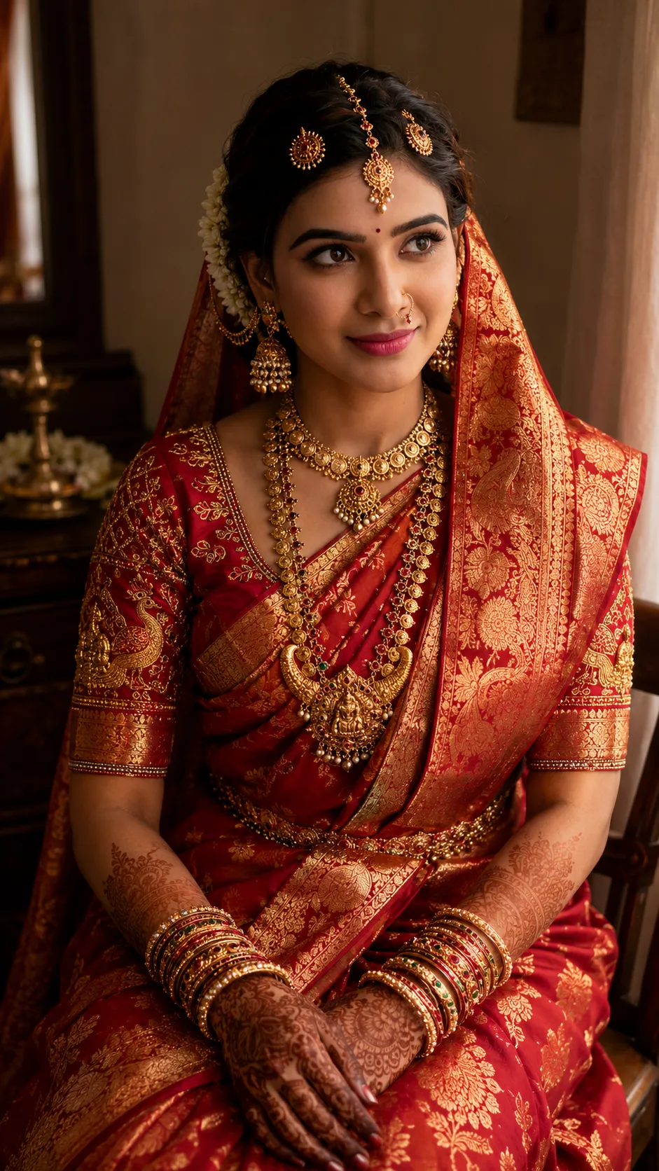 Indian Bridal, The Hour Before