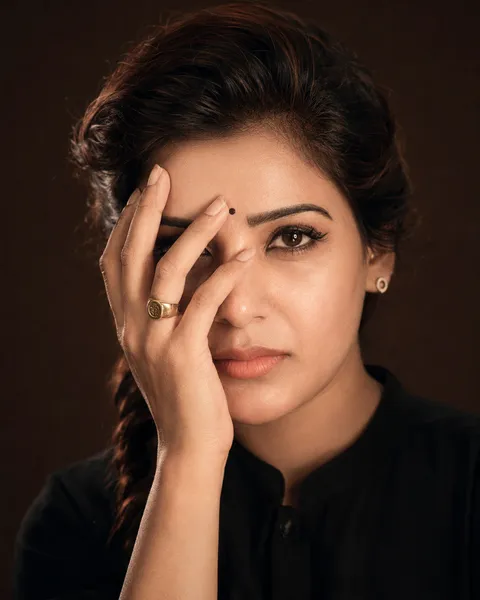 Intense Gaze With Signet Ring