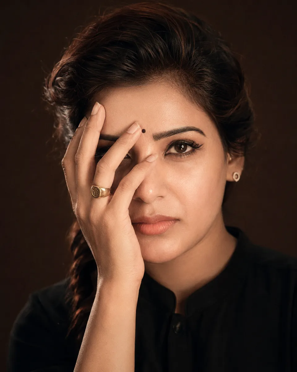 Intense Gaze With Signet Ring