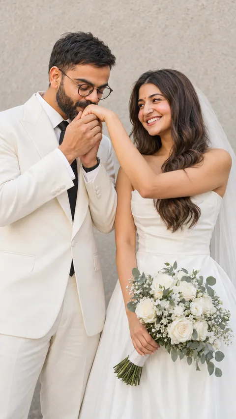 Intimate Wedding Portrait