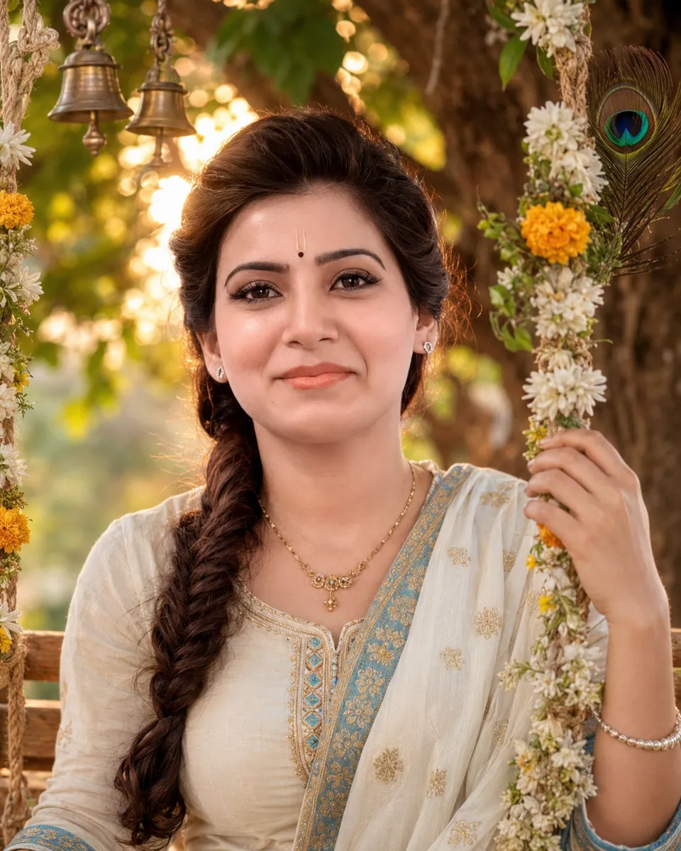 Krishna Jayanthi Celebration Portrait