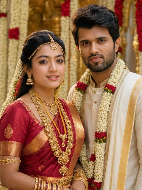 Kanjivaram Wedding, the Classical Tamil Portrait