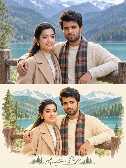 Mountain Days Keepsake