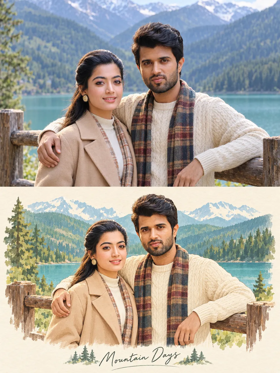 Mountain Days Keepsake