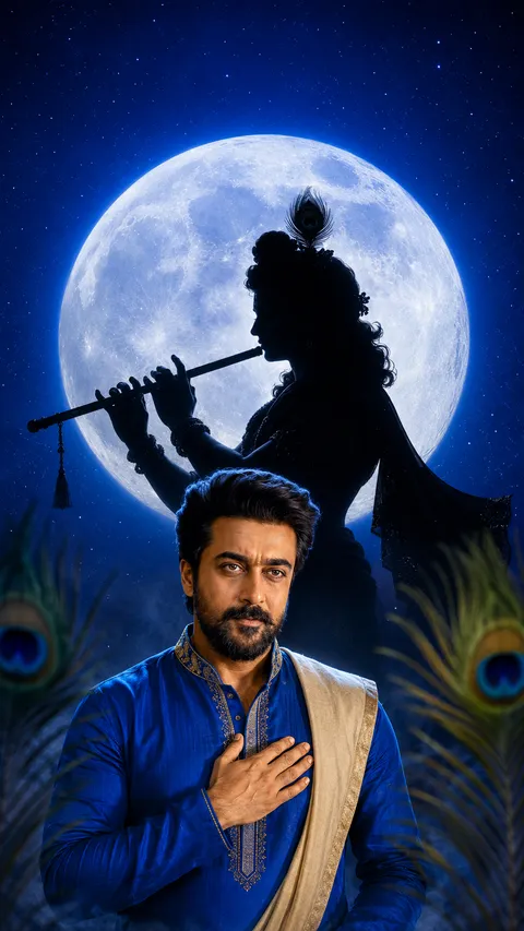 Krishna Jayanthi Moonlit Reverie