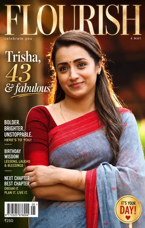 Birthday Magazine Cover