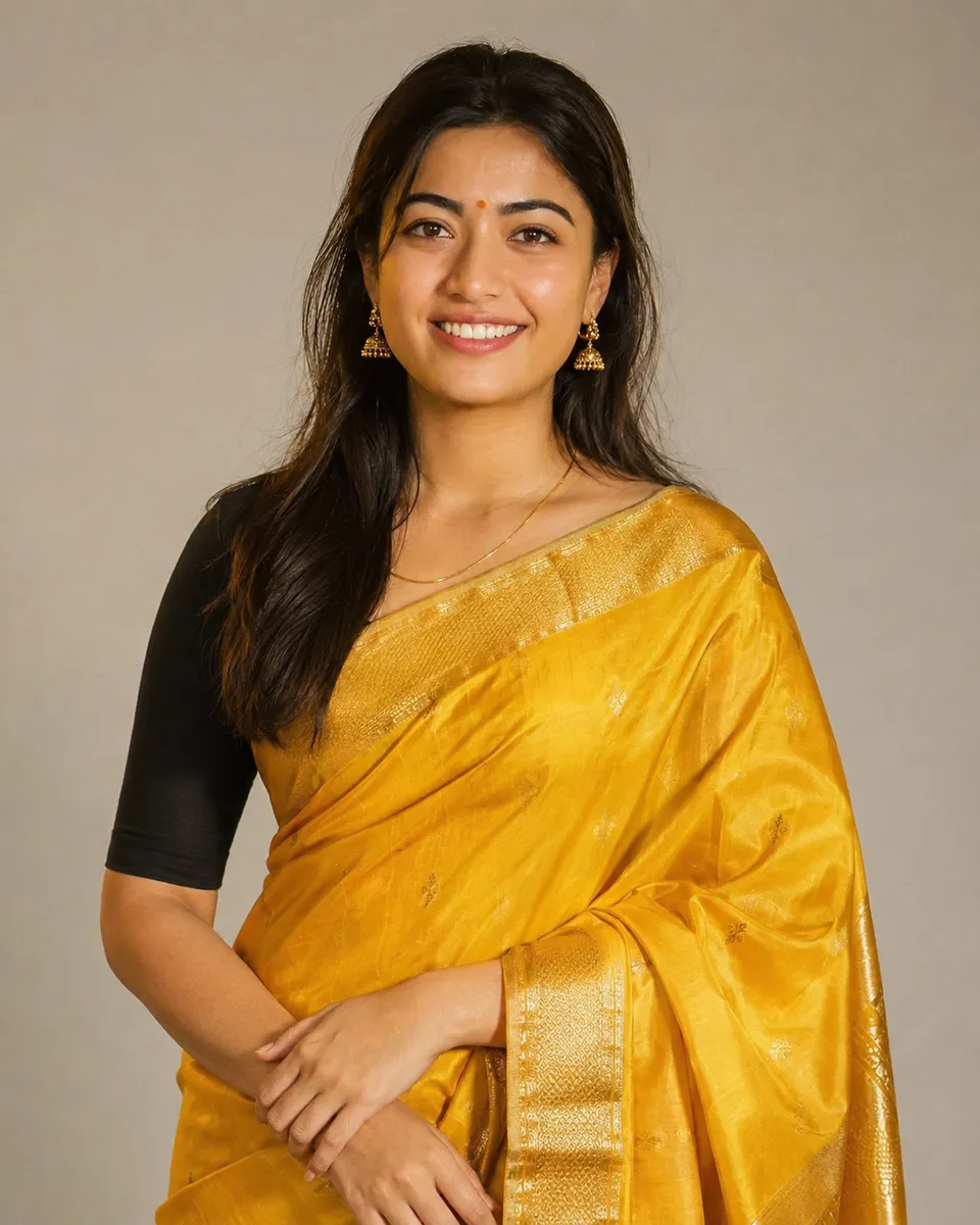 Marigold Silk Elegance