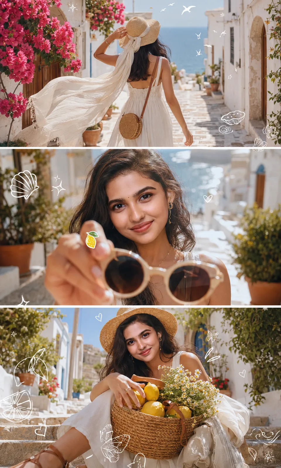 Mediterranean Summer Collage