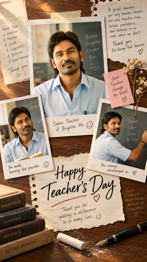 Teacher's Day Memory Collage