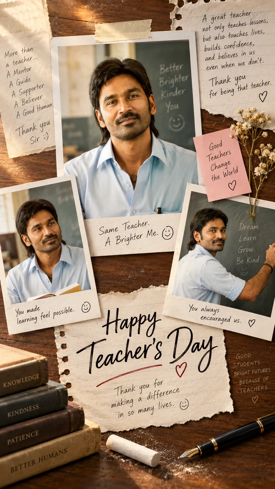 Teacher's Day Memory Collage
