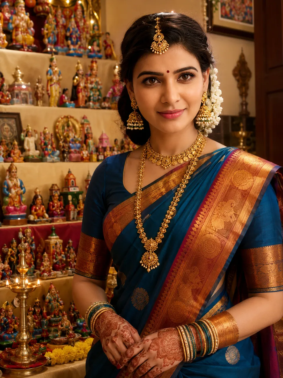 Navaratri Kolu, the Third Evening